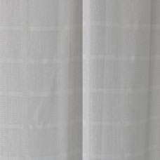 Тканина тюль рогожка Белуно 300 см 155 г/м2, тюлева тканина, тканина для тюлю, вуаль, гардини, гардинна тканина V-06 сіра