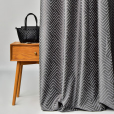 Тканина портьєрна жакардова Паркер 290 см 278 г/м2, шторна тканина, тканина для штор, штори, портьєри, гардини, тканина гардинна