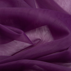 Тканина фатин євро 300 см 15 г/м2 легка декоративна для суконь, костюмів, декору No44 слива