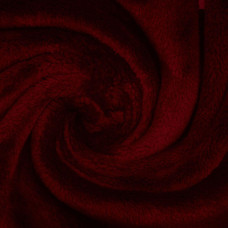 Плед покривало велсофт 170х210 см супер м'який з вишивкою різдвяний бордо печиво