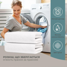 Рушник махровий 70х140 см пл 550 г/м2 банний натуральний бавовна готельний