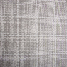 Тканина бязь ранфорс для постільної білизни, бавовна, 130 гр/м2, 240 см 2189 Клітина сіро/беж