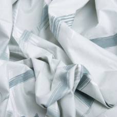 Тканина бязь ранфорс для постільної білизни, бавовна, 130 г/м2, 240 см 5,28951/50 Графіка полин