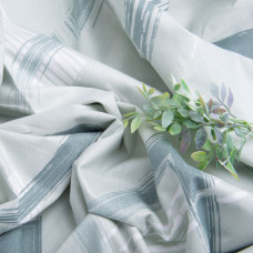 Тканина бязь ранфорс для постільної білизни, бавовна, 130 г/м2, 240 см 5,28951/50 Графіка полин