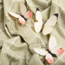 Тканина бязь ранфорс для постільної білизни, бавовна, 130 г/м2, 240 см 2189 Клітина олива