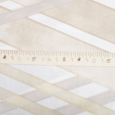 Тканина бязь ранфорс для постільної білизни, бавовна, 130 г/м2, 240 см 8.28909/21 Ромб беж