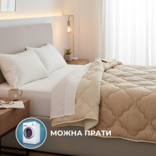 Ковдра вовняна Woolly 200х220 см IDEIA 400 г/м2 зимова, тепла, натуральна, овеча вовна