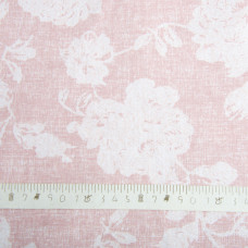 Тканина бязь ранфорс для постільної білизни, бавовна, 130 г/м2, 240 см 3,28997/26 Троянди на пудрі