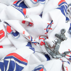 Тканина бязь ранфорс для постільної білизни, бавовна, 130 г/м2, 240 см 25070868/1 Вітрильник