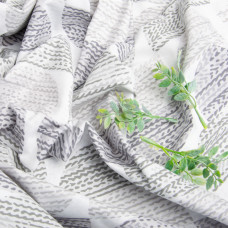 Тканина бязь ранфорс для постільної білизни, бавовна, 130 гр/м2, 240 см 10.29915/28 Половинки сірі