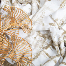 Тканина бязь ранфорс для постільної білизни, бавовна, 130 г/м2, 240 см M03172/12 Мариво беж