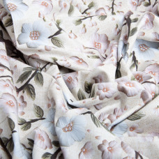 Тканина бязь ранфорс 5D для постільної білизни, бавовна 125 г/м2 240 см натуральна, постільна тканина, тканина для простирадл