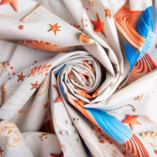 Тканина бязь ранфорс 5D для постільної білизни, бавовна 125 г/м2 240 см натуральна, постільна тканина, тканина для простирадл,