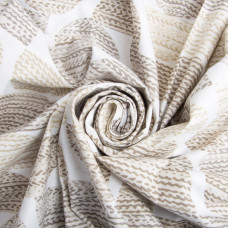 Тканина бязь ранфорс для постільної білизни, бавовна, 130 г/м2, 240 см 10.29915/32 Половинки беж