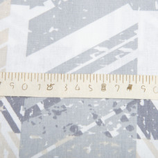 Тканина бязь ранфорс для постільної білизни, бавовна, 130 гр/м2, 240 см 4.28642/4 Технополіс сіра