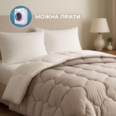 Ковдра вовняна Woolly 140х210 см IDEIA 400 г/м2 зимова, тепла, натуральна, овеча вовна