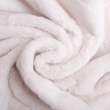 Тканина штучне хутро Кролик Крош 150 см 380 г/м2, для одягу, шуб, жилетів та інтер'єрного декору пастель