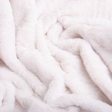 Тканина штучне хутро Кролик Крош 150 см 380 г/м2, для одягу, шуб, жилетів та інтер'єрного декору пастель