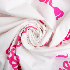 Тканина бязь ранфорс для постільної білизни, бавовна, 130 гр/м2, 240 см 25080075/9 Барбі біла