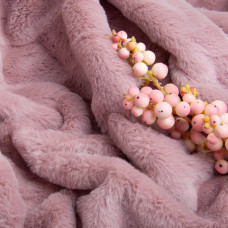 Тканина штучне хутро Кролик Крош 150 см 380 г/м2, для одягу, шуб, жилетів та інтер'єрного декору фрез