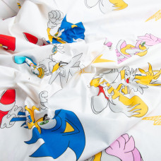 Тканина бязь ранфорс для постільної білизни, бавовна, 130 г/м2, 240 см 10090-01 Sonic