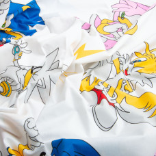 Тканина бязь ранфорс для постільної білизни, бавовна, 130 г/м2, 240 см 10090-01 Sonic