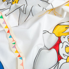 Тканина бязь ранфорс для постільної білизни, бавовна, 130 г/м2, 240 см 10090-01 Sonic