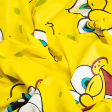 Тканина бязь ранфорс для постільної білизни, бавовна, 130 г/м2, 240 см 25100863/4 Губка Боб