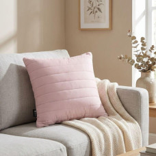 Подушка декоративная 50х50 см IDEIA гіпоалергенна пудра
