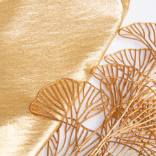 Тканина парча Роксолана стрейч 145 см декоративна для костюмів, декору золото