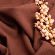 Тканина пальтова Флоренс 150 см 360 г/м2, щільна тканина для верхнього одягу, пальто та курток какао