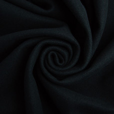 Тканина пальтова Фреді 150 см 370 г/м2, щільна тканина для верхнього одягу, пальто та курток чорна