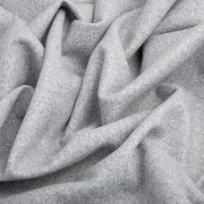 Тканина пальтова Ленора Меланж 150 см 370 г/м2, щільна тканина для верхнього одягу, пальто та курток св.сіра