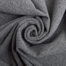 Тканина пальтова Ленора Меланж 150 см 370 г/м2, щільна тканина для верхнього одягу, пальто та курток сіра