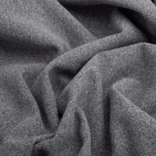 Тканина пальтова Ленора Меланж 150 см 370 г/м2, щільна тканина для верхнього одягу, пальто та курток сіра