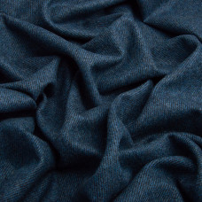 Тканина костюмна однотонна Твід 150 см 300 г/м2, для одягу, суконь, костюмів, спідниць V-4 синій