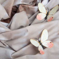 Тканина бязь ранфорс для постільної білизни, бавовна, 125 г/м2, 220 см R-11302 А Барсик