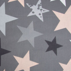 Тканина бязь ранфорс для постільної білизни, бавовна, 125 г/м2, 220 см R-5003 А STAR