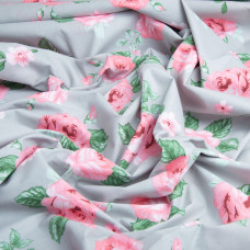 Тканина бязь ранфорс для постільної білизни, бавовна, 125 г/м2, 220 см R-202405 Розана