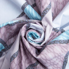 Тканина бязь ранфорс для постільної білизни, бавовна, 125 г/м2, 220 см R-17848 А Печворк