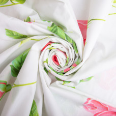 Тканина бязь ранфорс для постільної білизни, бавовна, 125 гр/м2, 220 см R-7880 Глорія