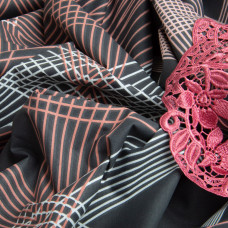 Тканина бязь ранфорс для постільної білизни, бавовна, 125 г/м2, 220 см R-2392 А Спектор