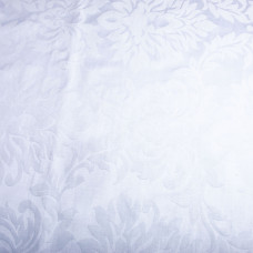 Тканина декоративна Hotel Line 220 г/м2 ширина 330 см жакард професійна для скатертин і серветок біла