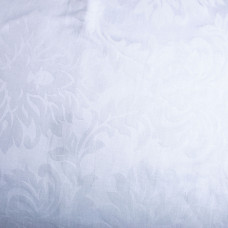 Тканина декоративна Hotel Line 220 г/м2 ширина 330 см жакард професійна для скатертин і серветок біла