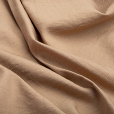 Тканина плательна Віскоза креш 135 гр/м2 150 см для суконь, костюмів і аксесуарів т/беж