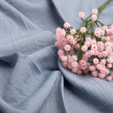 Тканина плательна Віскоза креш 135 гр/м2 150 см для суконь, костюмів і аксесуарів сіра