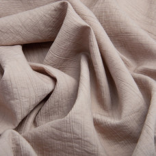 Тканина плательна Віскоза креш 135 гр/м2 150 см для суконь, костюмів і аксесуарів капучино