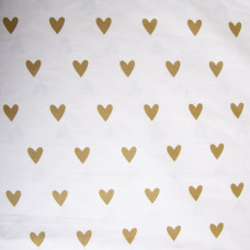 Тканина бавовна сатин для постільної білизни, натуральна тканина, постільна білизна, 120 г/м2 S-989170-А сердечка бейлліс