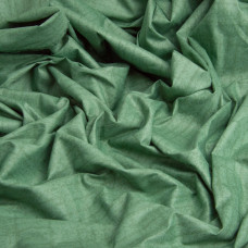 Тканина бавовна сатин для постільної білизни, натуральна тканина, постільна білизна, 120 г/м2 S-407-В поле т.зелений