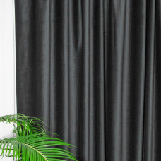 Тканина портьєрна однотонна Оксамит 295 см 365 г/м2 шторна тканина, тканина для штор, штори, портьєри, гардини, тканина гардинна